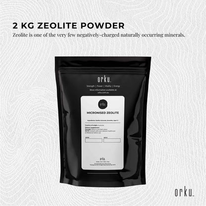 50g Pure Micronised Zeolite Powder Mineral - Micronized Volcamin Clinoptilolite