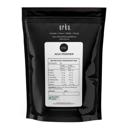 1Kg Acai Powder 100% Organic - Superfood Amazon Berries