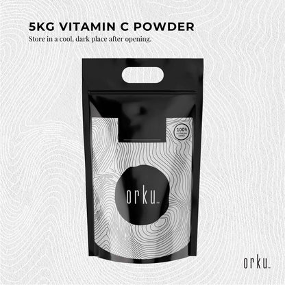 Bulk 20Kg Vitamin C Powder L-Ascorbic Acid Pure Pharmaceutical Grade Supplement