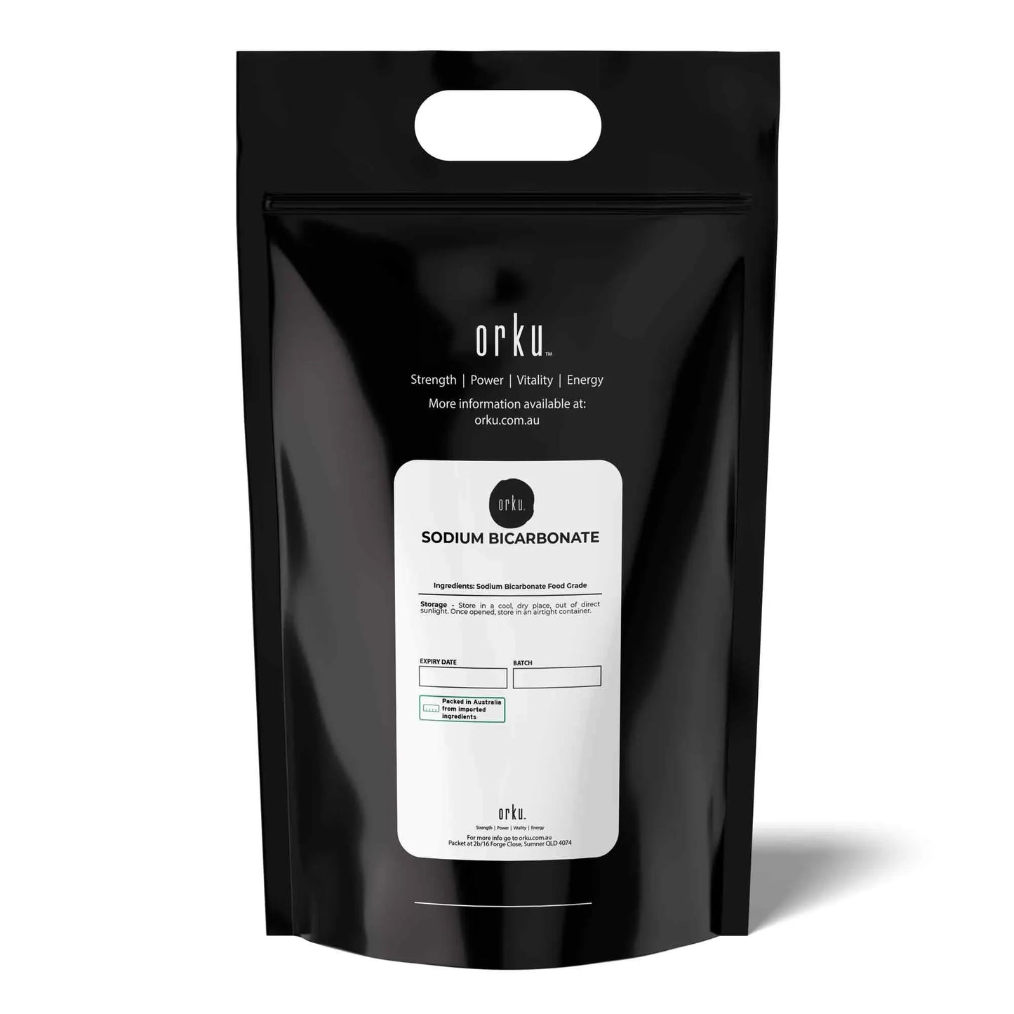 Orku 5Kg Sodium Bicarbonate Food Grade Baking Soda Aluminium Free NaHCO3 Powder