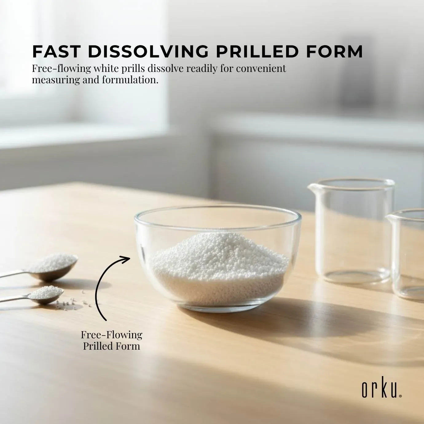 Orku 3.5Kg Sodium Benzoate USP/FCC Grade Prills – E211 Preservative CAS 532-32-1