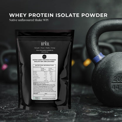 2Kg Native Unflavoured Whey Protein Isolate Powder - Shake WPI Supplement