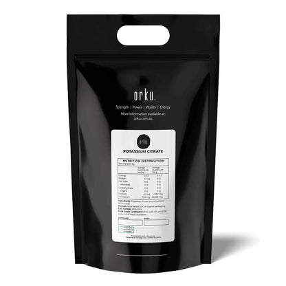 Orku 10Kg Potassium Citrate Food Grade - Granular BP USP FCC E332 Additive