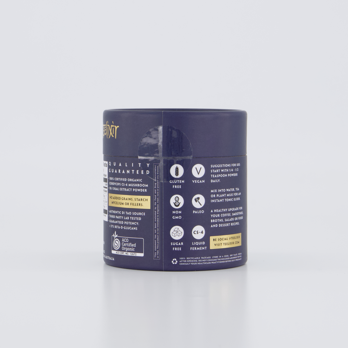Teelixir Organic Cordyceps Mushroom 500g