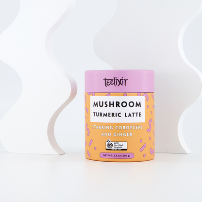 Teelixir Organic Mushroom Turmeric Latte 100g